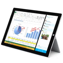 Laptop Microsoft Surface Pro 3 Core i5-4300U/ 8 GB RAM/ 256 GB SSD/ Intel® HD Graphics 4400/ 12" FHD+ Touchscreen