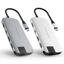 Hyperdrive slim 8 in 1 USB-C Hub Grey