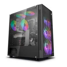 Khóa Vàng KV5-20 - Intel Core i5-10400F/ Ram 16Gb/ SSD Nvme 256G + HDD 1TB/ NVIDIA GTX 1050Ti 4G FULL BOX