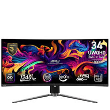 Màn hình cong MSI MPG 341CQPX QD-OLED 34inch QD-OLED 2K 240Hz chuyên game