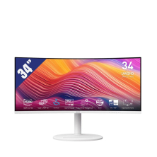 Màn hình cong MSI Modern MD342CQPW Type C PD 98W 34 inch (3440X1440/VA/120HZ/1MS/LOA/USB C)