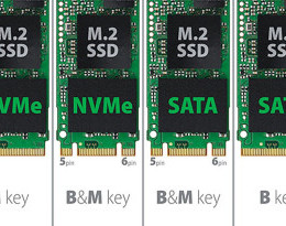 Cách phân biệt sự khác biệt giữa các thẻ M.2 SSD