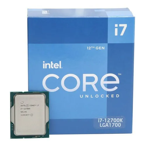 CPU Intel Core i7-12700K (3.6GHz Turbo 5.0GHz, 25M, 12 Cores 20 Threads) NEW FULLBOX FCLGA1700
