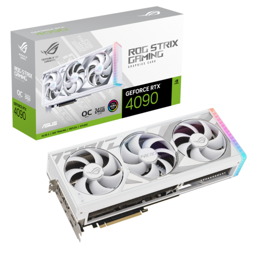 VGA Asus ROG Strix RTX 4090 24GB GDDR6X 384-Bit OC - 3 FAN - New Fullbox