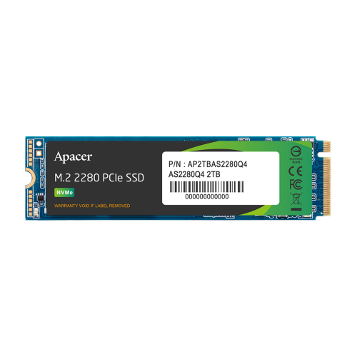 SSD Apacer AS2280Q4 500GB NVMe Gen4x4 - BH 60 Tháng