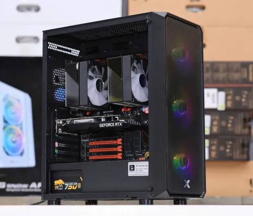 Workstation Dual Xeon E5-2699v3 36 Core 72 Threads | RAM 64GB ECC | SSD 512G NVME | NVIDIA RTX 3060 12GB