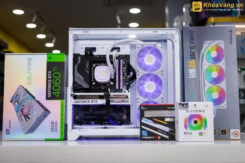 PC Core i7 13700K | RTX 4060Ti 16GB | RAM 32GB | SSD 512GB | Gamdias Aura GL360