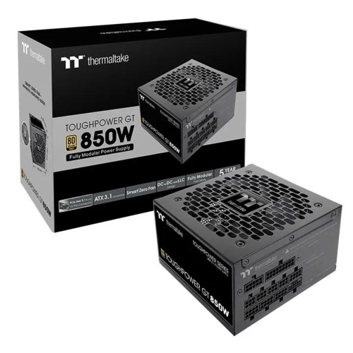 PSU Thermaltake ToughPower GT 850W (80 Plus GOLD/ Full Modular) - Bảo hành 60 Tháng