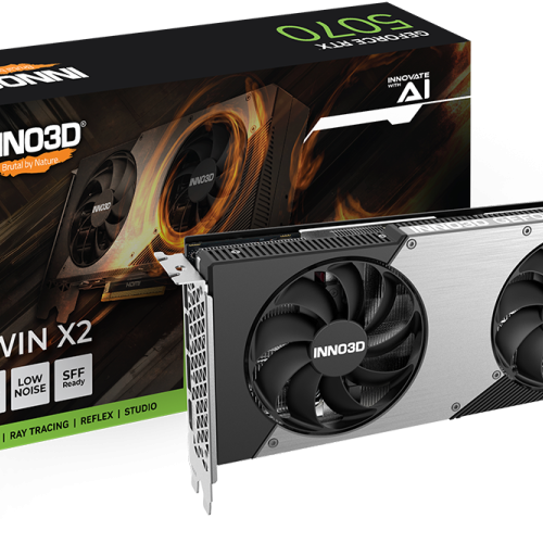 VGA Inno3D GeForce RTX 5070 12GB GDDR7 TWIN X2 - Bảo hành 36 Tháng