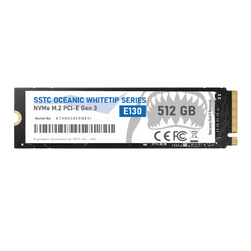 SSD SSTC Oceanic Whitetip E130 512GB NVMe - Bảo hành 36 Tháng