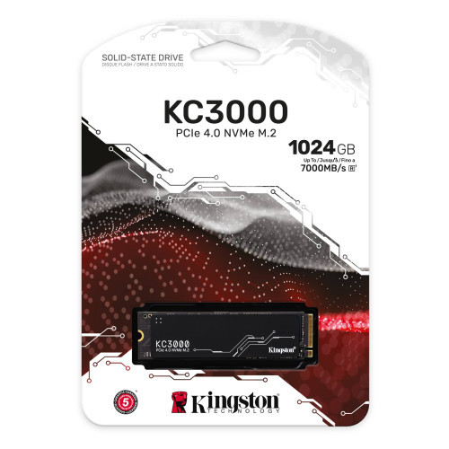 SSD Kingston KC3000 1TB NVMe Gen 4x4 - CHÍNH HÃNG