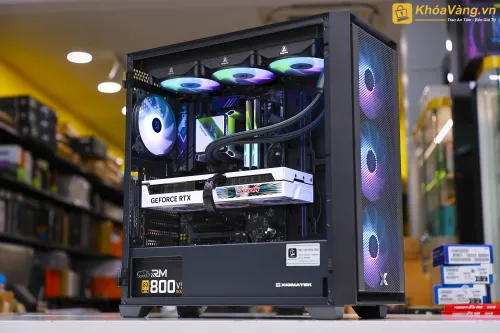 Vỏ case Xigmatek Anubis Pro 4FX (EN40771)  - Sẵn 4 Fan A-RGB ( E-ATX )