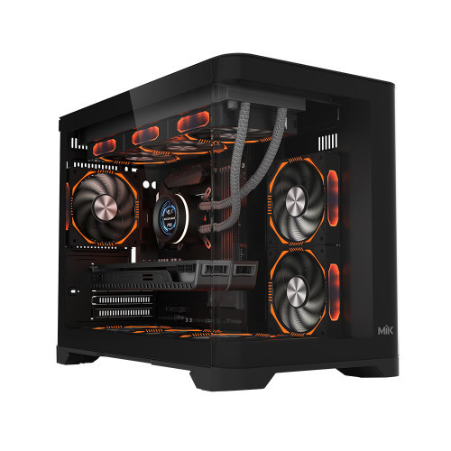 Case MIK Focalors M Black ( m-ATX ) - Chưa gồm Fan Case