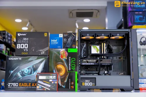 Bộ PC Đồ Họa Core i9 14900K | RTX 5070Ti 16GB | Z790 DDR5 | RAM 64GB | SSD 1TB | PSU 850W