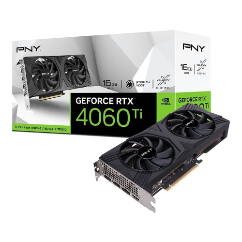 VGA PNY GeForce RTX 4060Ti 16GB VERTO Dual Fan - BH 36 Tháng