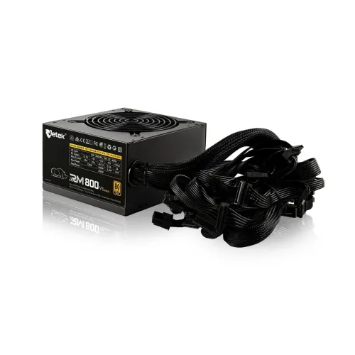 Nguồn Jetek RM800v5 800W ( 80 Plus GOLD / Non-Modular / ATX 3.0 PCIe 5.0 Ready ) - Bảo hành 36 Tháng