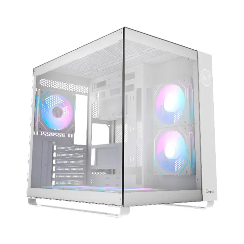 Case OCYPUS Iota C70 WH ARGB | Kèm 6 Fan ARGB, Màn hình hiển thị nhiệt độ