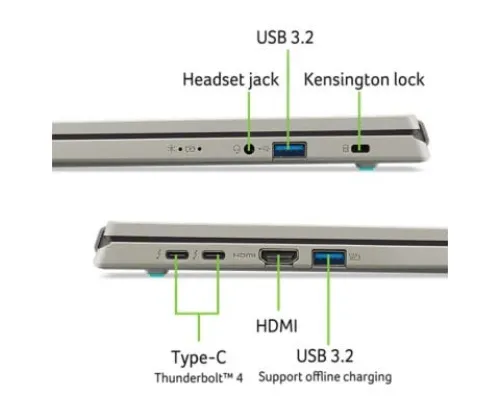 Acer Aspire Vero Ultra 7 155U | 16GB RAM | 512GB SSD | 16 inch 2.5K(2560x1600) 60Hz | Gray - New 100% Fullbox