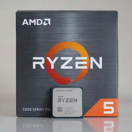 CPU AMD Ryzen 5 5600X / 3.7 GHz (4.6GHz Max Boost) / 32MB Cache / 6 cores, 12 threads / 65W / Socket AM4