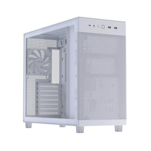 Vỏ máy tính ASUS Prime AP303 Tempered Glass Panel ATX Mid Tower White