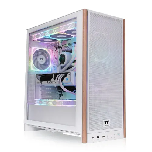 Case Thermaltake S370 WS Mid Tower White | 4 Quạt PWM, Hỗ trợ SSI-EEB, Radiator 420mm