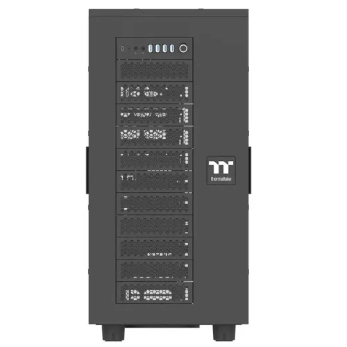 Case Thermaltake AX700 Full Tower Chassis | Hỗ trợ SSI-EEB, Radiator 560mm, Dual System