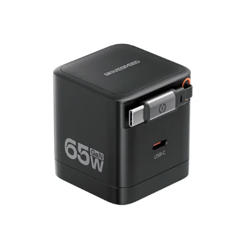 Củ sạc nhanh Movespeed MSA03 35W | GaN | Tích hợp TypeC | Đen