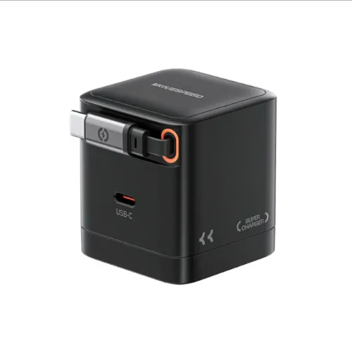 Củ sạc nhanh Movespeed MSA03 35W | GaN | Tích hợp TypeC | Đen