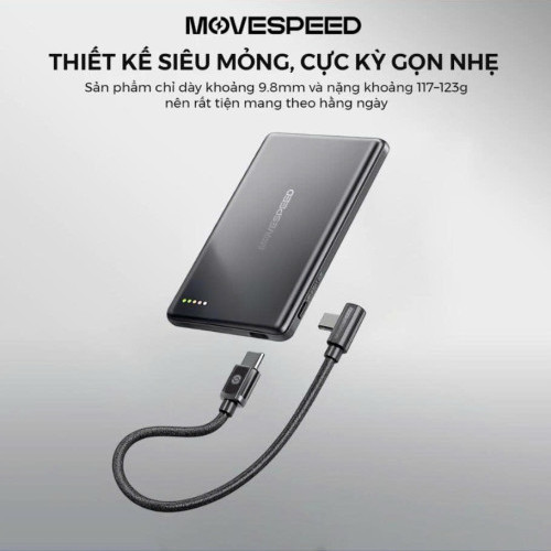 PIN dự phòng từ tính Movespeed MSP07 PRO 20W 5000mAh