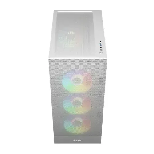 Case GAMDIAS AURA GC15 ARGB White | Mid Tower | Kính Cường Lực | ARGB