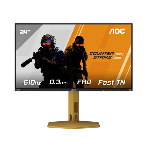 Màn hình AOC Gaming CS24A/P/71 24 inch | FHD | Fast TN | 610Hz | 0.3ms