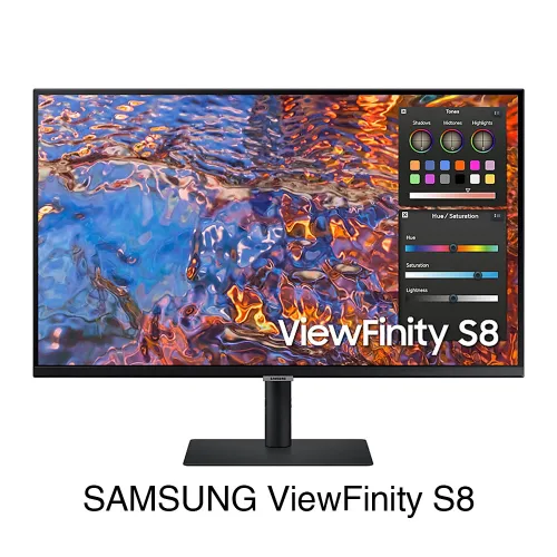 Màn hình SAMSUNG ViewFinity S8 S80PB LS32B800PXEXXV (32inch/ IPS/ 4K UHD/ 60Hz/ 5ms/ HDR600)