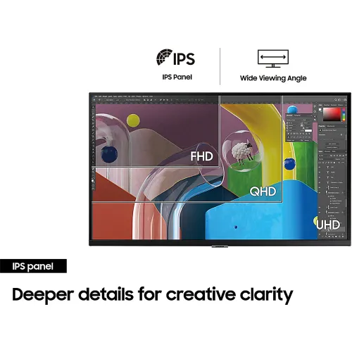 Màn hình SAMSUNG ViewFinity S8 S80PB LS32B800PXEXXV (32inch/ IPS/ 4K UHD/ 60Hz/ 5ms/ HDR600)