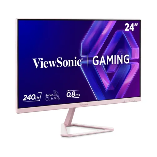 Màn Hình Gaming ViewSonic VX24G30-PK – (23.8 Inch- IPS- Full HD- 240Hz- 0.8ms- Màu Hồng)