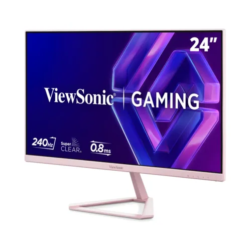 Màn Hình Gaming ViewSonic VX24G30-PK – (23.8 Inch- IPS- Full HD- 240Hz- 0.8ms- Màu Hồng)