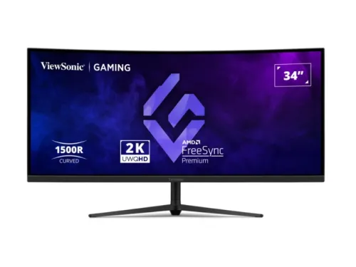 Màn Hình Cong Gaming ViewSonic VX3418C-2K – 34 Inch | UWQHD | VA | 180Hz | 1ms