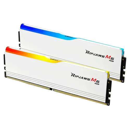 RAM G.Skill Ripjaws M5 RGB 32GB (2 x 16GB) DDR5 5200MHz White (F5-5200J4040A16GX2-RM5RW)
