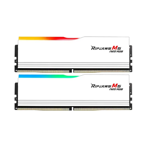 RAM G.Skill Ripjaws M5 Neo RGB 32GB DDR5 6000MHz White – F5-6000J3636F16GX2-RM5NRW