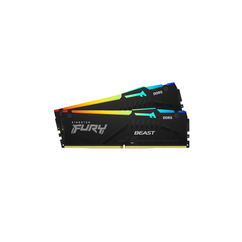 RAM Kingston FURY Beast RGB 32GB (2x16GB) DDR5 5200Mhz (KF552C40BBAK2-32)