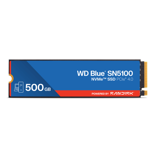 SSD WD Blue SN5100 500GB NVMe PCIe Gen4 x4 WDS500G5B0E | Chính hãng