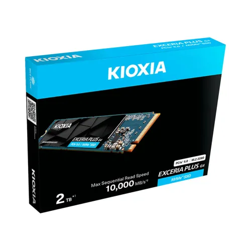 Ổ cứng SSD KIOXIA EXCERIA PLUS G4 2TB NVMe PCIe Gen5x4 (LVD10Z002TG8)