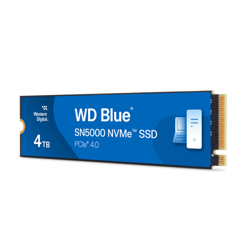 SSD WD Blue SN5000 4TB NVMe PCIe Gen4 x4 WDS400T4B0E | Chính hãng