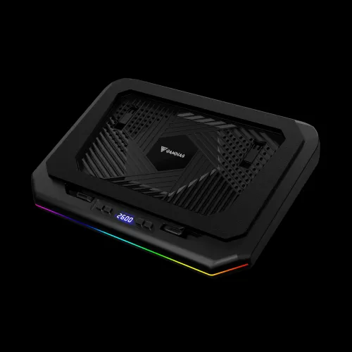 Đế tản nhiệt Laptop Gamdias Aether P1 Pro RGB - Turbo-Cooled Dominance