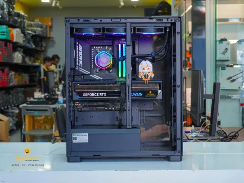 PC AI Workstation Ryzen 9 9950X | RTX 5090 32GB | RAM 96GB DDR5 | SSD 1TB + HDD 8TB