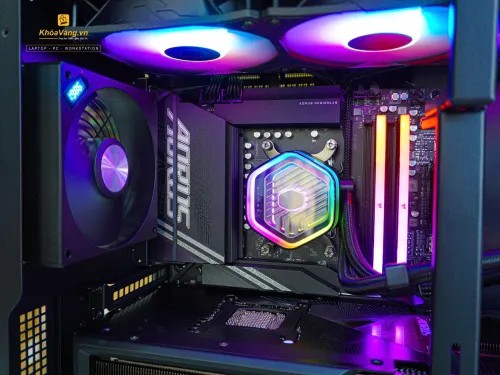 PC AI Workstation Ryzen 9 9950X | RTX 5090 32GB | RAM 96GB DDR5 | SSD 1TB + HDD 8TB