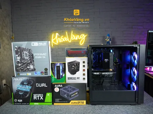 PC Đồ Họa Core i5 14400F | RTX 3050 6GB | RAM 16GB | SSD 512GB NVMe