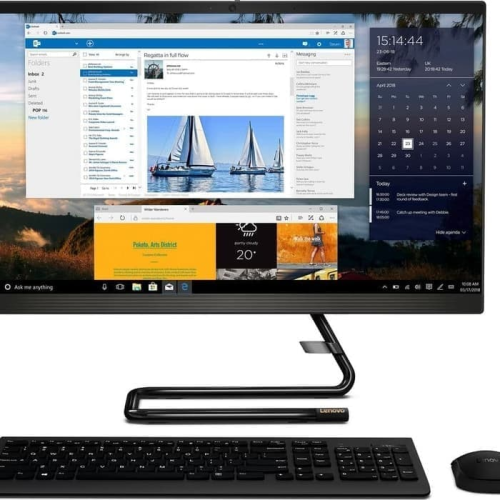 Lenovo All-in-one A340-221WL (f0eb0081vn) - Core i3-8145U | RAM 8G | SSD 128G | HDD 1T - 22 inch FHD Touch - Like new 98%