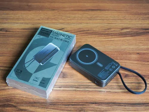 PIN dự phòng từ tính Movespeed S20 PLUS 45W | 20000mAh | Tích hợp Type C | Xám