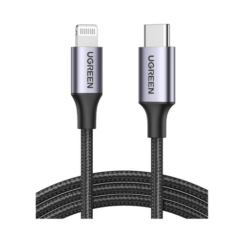 Cáp sạc/ dữ liệu UGREEN USB Type-C to Lightning 2M 87W - 60761