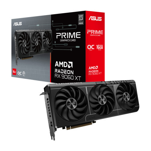 VGA ASUS Prime Radeon RX 9060 XT 16GB GDDR6 OC Edition (PRIME-RX9060XT-O16G)